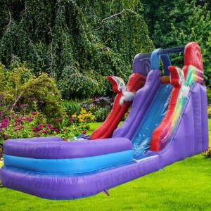 Customized Color and Size Inflatable Water Slide for Popular Kids Swimming Pool