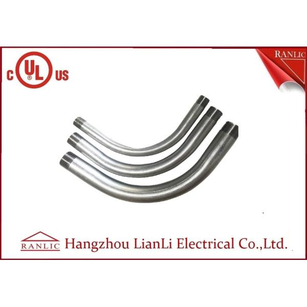 1" 2" Intermidiate Metal Conduit Bending Zinc Plated Plastic Cap / Head , Thread