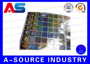China Anti Fake Hologram Security Stickers , Printing 3d Hologram Security Labels Tamper Proof on sale