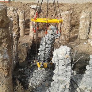 135 Mm Hydraulic Pile Breaker Single Module Weight 100 Kg 280 KN 20 L/Min