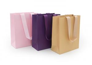 China Sustainable Colorful Present Paper Bag , Personalized Paper Candy Bags on sale