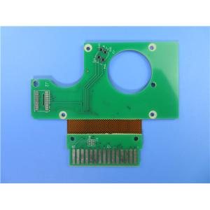 Rigid-flex PCBs Built on FR-4 and Polyimide with Immersion Gold