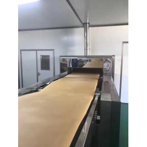 The durable swiss roll line for filling with PLC control production line