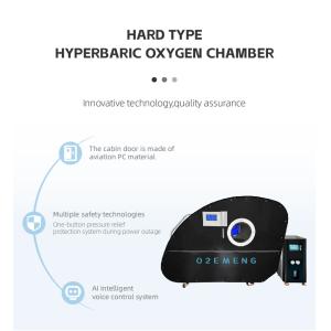Health Care ATA Double Hard Seat Type Hyperbaric Oxygen Chamber with 1.5ATA