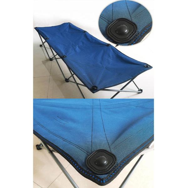 Ultralight Collapsible Portable Folding Camping Bed for Adult NO Inflatable Metal Fabric