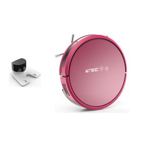 1800pa Intelligent Google Home Compatible Robot Vacuum Wi-fi Connectivity