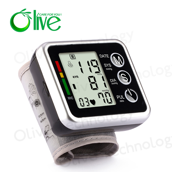 Hot promotion wrist type blood pressure monitor