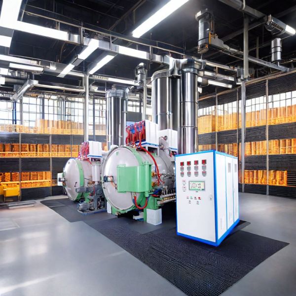 High Temperature Vacuum Graphitization Furnace with Continuous Feeding and High