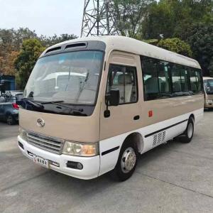 China King Long Used Bus for LHD Steering Position 19 Seats Yuchai 115 Horsepower National IV on sale