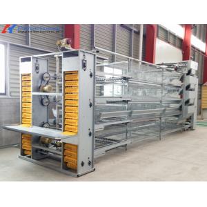 4 Tiers Poultry Battery Cages Customized Automated Poultry Cages For Pakistan