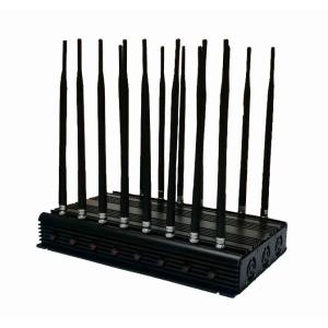 16 Channels Cell Phone Signal Jammer Desktop Signal Jammer for military use