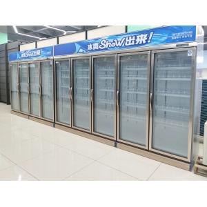 1980L Commercial Display Refrigerator Double Temperature Supermarket Freezer And