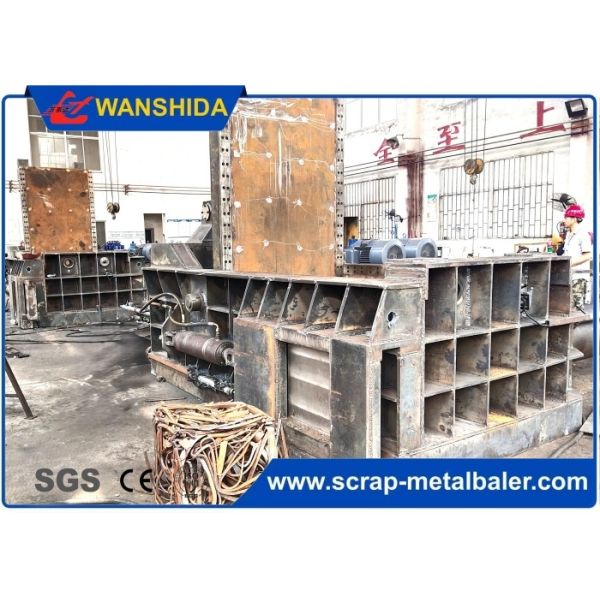 Hydraulic Scrap Baler with 60KW Total Power 6900x4500x3250mm Dimension and