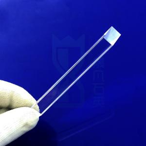 High Transparent Quartz Laminate With Slope Quartz Polished Sheet