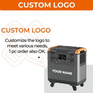 5376Wh Portable Power Station with Multiple Outputs for Indoor Office Use and