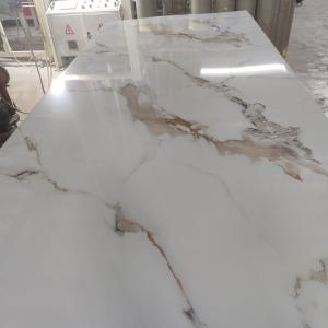 Entertainment Glossy Solid Board Bamboo Charcoal Board Veneer Marble Fiber Wall