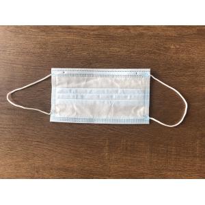 CE Approved Protective Breathing Mask , Disposable Blue Mask Breathable