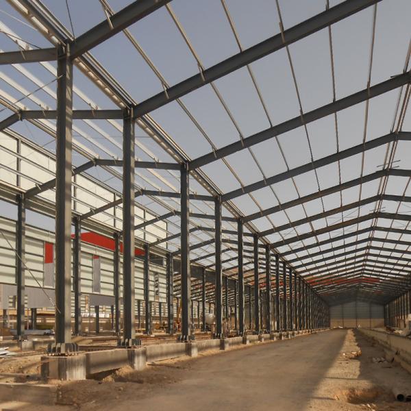 Hi-Q Solid Prefabricated Steel Frame Workshop Stainless Steel