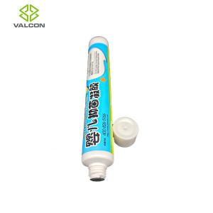Medical Custom Tube Packaging White Screw Cap Offset Printing Diameter 19 MM