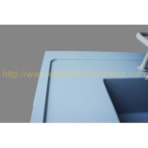 Cuttable corner countertop damp proofing with laboratory work surfaces