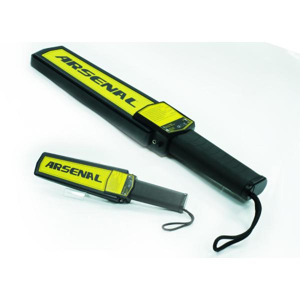 Weatherproof Super Scanner Hand Held Metal Detector Industrial With ABS Plastic