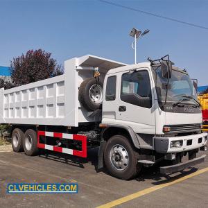 China 6x4 Type 25 Tons ISUZU Dump Truck ISUZU FVZ Truck Length 20-30 Feet on sale