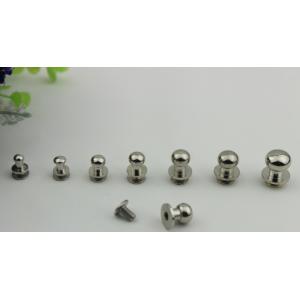 Bag metal hardware accessories nickel color 4 mm -12 mm high quality monk head