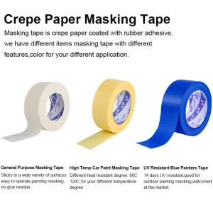 High Temperature Resistance Self-Adhesive Masking Paper Tape