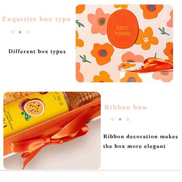 Birthday Candy Package Paper Box Gift Cardboard Box With Ribbon