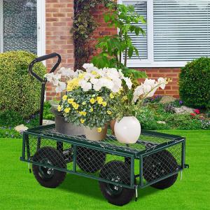 86*46*85 Dimension Four-wheel Mesh Trolley Moving Carts for Effortless Transport