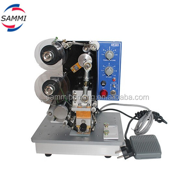 Electric Commercial Ribbon Date Coding Machine Tracking Automatic Coding Machine
