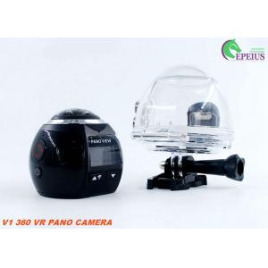 Panorama Ultra Hd 4k Sports Action Camera Wifi With 360 Degree Wide Angle Lens