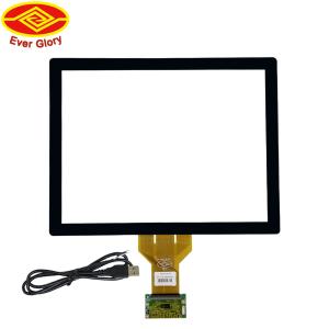 LCD LED 15 Inch Multi Touch Screen Panel For Interactive Whiteboard Waterproof