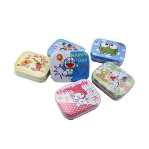 Small Mint Tins Mini Metal Tins with Plastic Insert Rectangular Metal Containers
