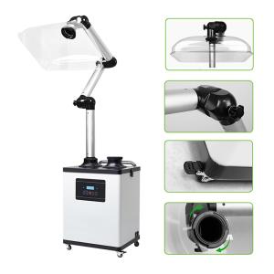 Seven Layers White Color, 200W Beauty Fume Extractor, galvanized sheet machine