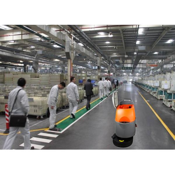 Quality Clothing Workshop Use Walk Behind Floor Sweeper Rechargeable And 24V Power wholesale