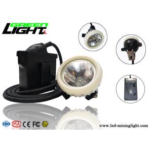 10000lux Brightness Cordless Mining Cap Lamps IP67 Waterproof 100000hrs Light
