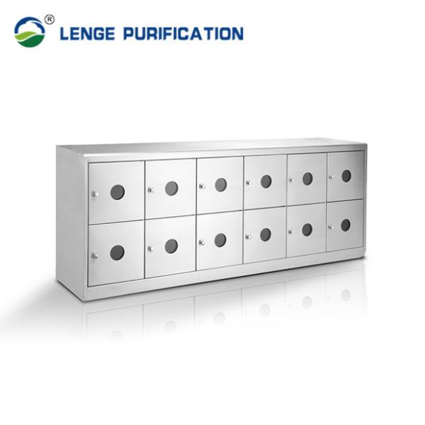 Quality 1100mm × 450mm × 600mm Stainless Steel Shoe Stand With Lockers wholesale