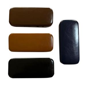 Cheap shell simi hard metal spectacles cases for optical frames with your logo for sale