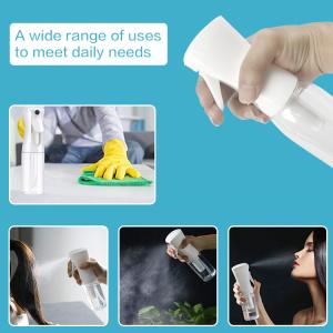 250ml 400ml 500ml PET Perfume Alcohol Spray Bottle For Trip Disinfection