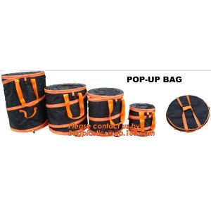 200L Foldable leaf bag garden waste bag reciclyng garden leaf bags with wheels