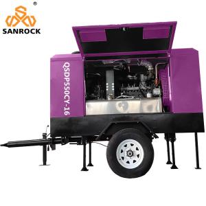 Portable Screw Air Compressor Mining Screw Diesel Air Compressor Machine