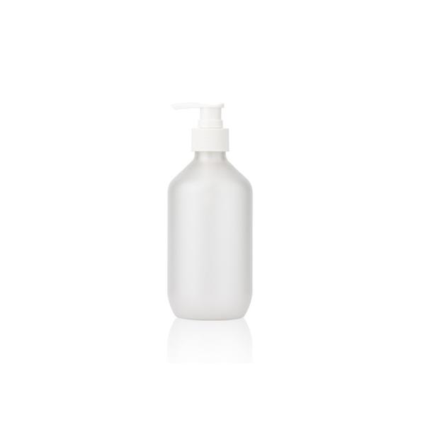 Quality Recyclable 500ml Frosted Plastic Shampoo Bottle With Lotion Pump wholesale