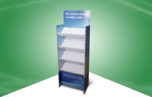 Cheap Four Shelf custom cardboard pop displays , Promoting cardboard display shelf Medicine USE for sale