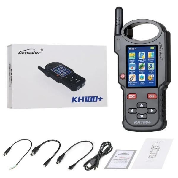 Lonsdor KH100+ Remote Key Programmer with 902MHZ Support and Toyota 8A Smart Key