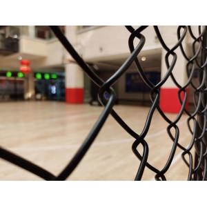 High Carbon Steel Chain Link Fence Mesh 2mm Wire 48mm 65mm Width