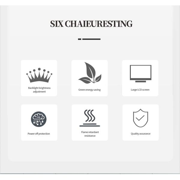 Indoor Smart Round Thermostat 16A Electric Floor Heating Thermostat