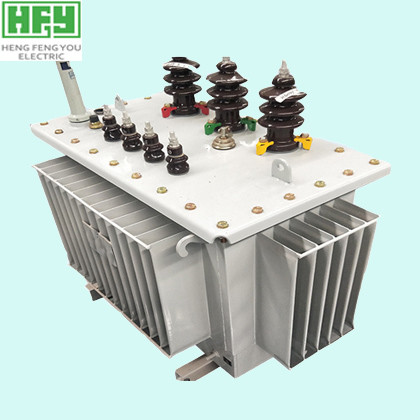 3 Phase Electrical Power Transformer Oil Immersed Transformer High Mechanical