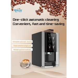 China Touch Screen Countertop Coffee Vending Machine With Water Tank on sale
