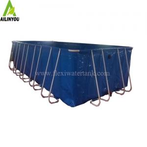 Cheap Customized PVC Swimming Pool Folding Swimming Pool Cover  Suppliers for Above Ground Pools for sale